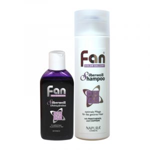 Fan Silberweiß Effektspülmittel 100 ml + Silberweiß Shampoo 200 ml