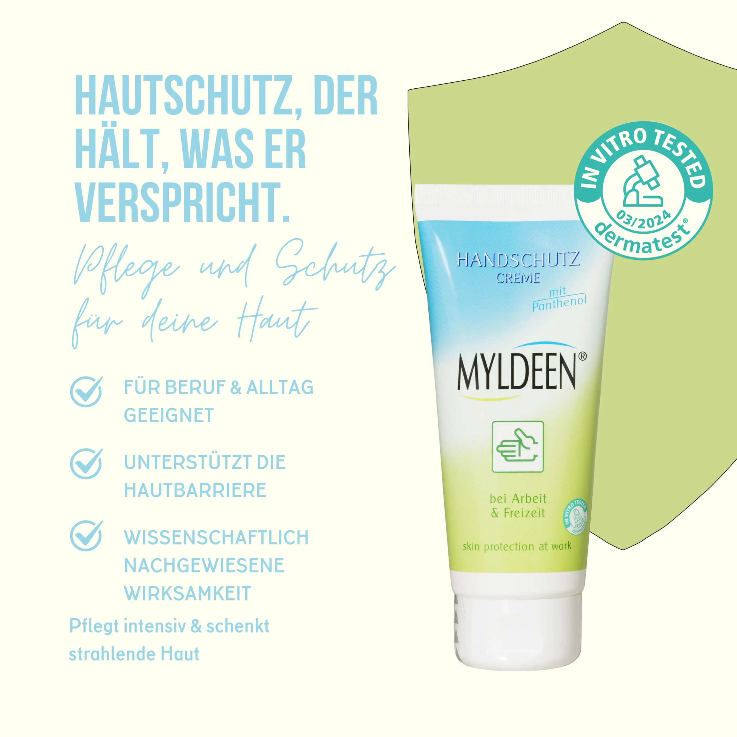 Myldeen Hautschutzcreme 100 ml Tube – Bild 6